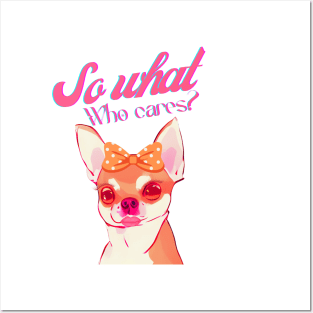 So what. Who cares Posters and Art